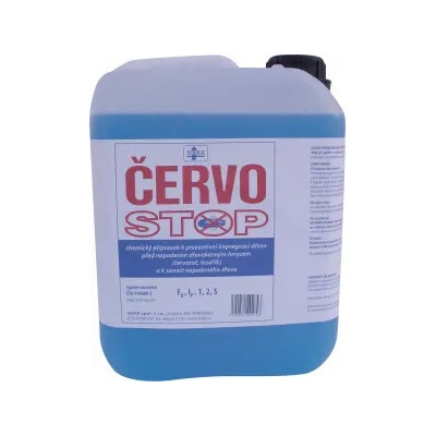 Červostop antiparazitní preventivní impregnace dřeva proti hmyzu, 5 l
