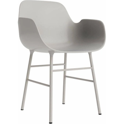 Normann Copenhagen Form s podrúčkami warm grey / steel