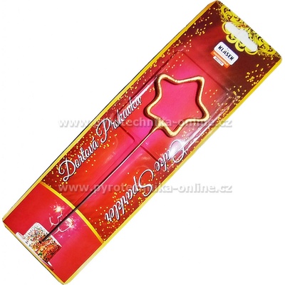 Prskavka ve tvaru hvězdy