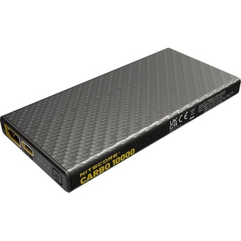 NITECORE Carbo 10000 mAh Power Bank Черно (CARBO10000) (CARBO10000)