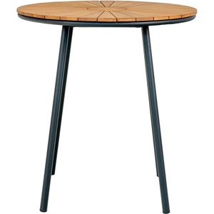 House Nordic Кръгла градинска маса за хранене от масивно тиково дърво ø 70 cm Cleveland - House Nordic (7801160)