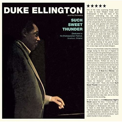 Such Sweet Thunder - Duke Ellington CD