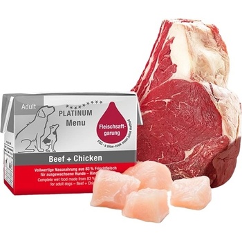 Platinum Natural Menu Adult Beef & Chicken 90 g
