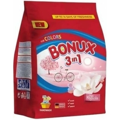 Bonux Color Pure Magnolia prací prášok 400 g 8 PD