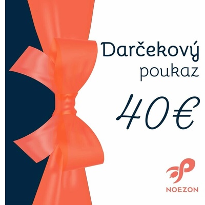 Darčeková poukážka NOEZON 40€