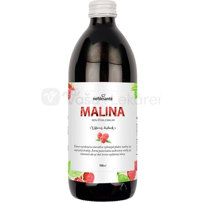 nefdesanté MALINA šťava 500 ml