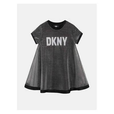 DKNY Ежедневна рокля D32890 D Сив Regular Fit (D32890 D)