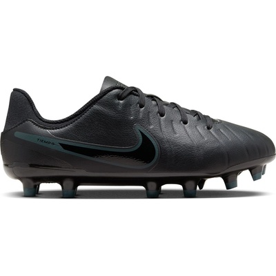 Nike Юношески футболни бутонки Nike Tiempo Legend 10 Academy Juniors Firm Ground Football Boots - Black/Green