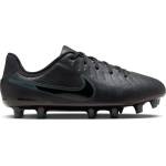 Nike Юношески футболни бутонки Nike Tiempo Legend 10 Academy Juniors Firm Ground Football Boots - Black/Green