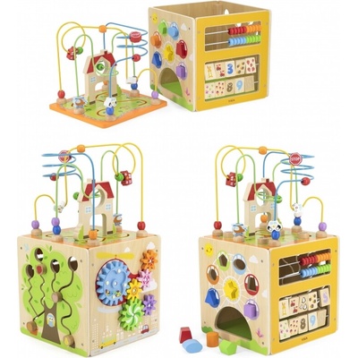 Viga Activity Box motorická kocka 5v1