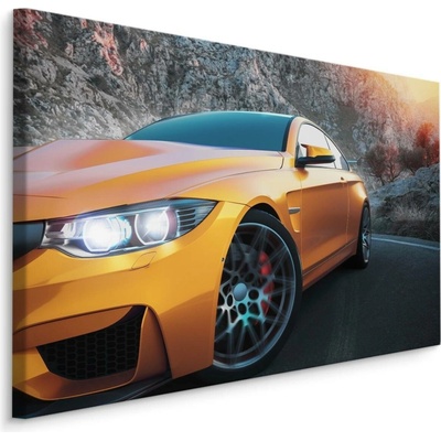 MyBestHome BOX Plátno Sportovní Auto V Horách Varianta: 90x60