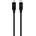 Ttec Кабел ttec - Lightning Fast Charging, USB-C/Lightning, 1.5 m, черен (8694470827650)