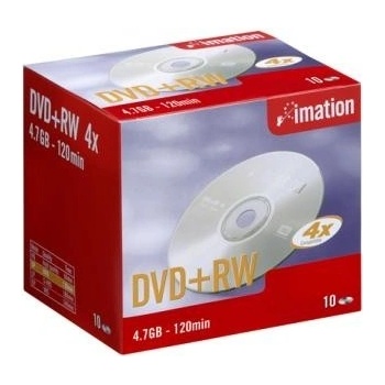 Imation DVD+RW 4,7GB 4x, jewel, 10ks (i19008)