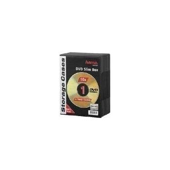 Hama DVD Slim Box 10, Black 1 дискове Черен (51181) (51181)