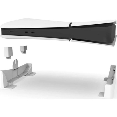 PGtech Horizontální stojan Playstation 5 Slim bílý