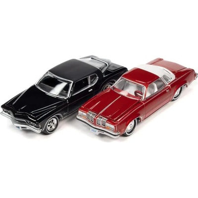 Oldmobile Cutlass Supreme 1976 + Buick Riviera 1972 Johnny Lightning 1:64