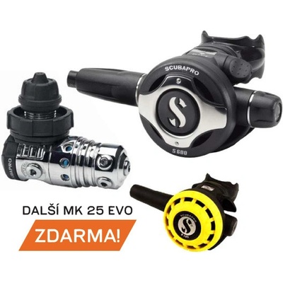 Scubapro MK 25 EVO/S600/R195 + MK 25 EVO DIN