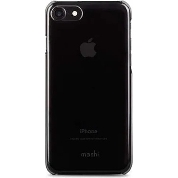 Image 1 of Moshi XT Case - тънък поликарбонатов кейс за iPhone SE (2022), iPhone SE (2020), iPhone 8, iPhone 7 (черен-прозрачен)