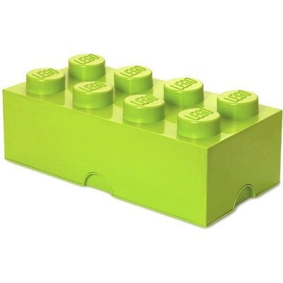 LEGO® úložný box 8 25 x 50 x 18 cm svetlo zelená