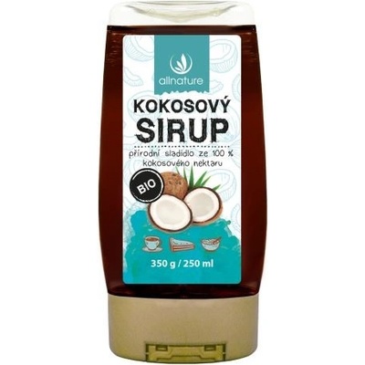 Allnature Bio Kokosový sirup 350 g