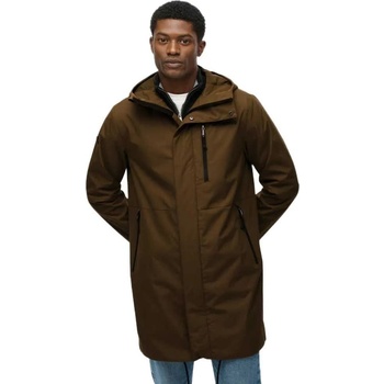 SUPERDRY Анорак Superdry Tech Fishtail parka - Brown (Dark Olive)