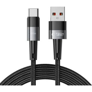 Tech-Protect Кабел Tech-Protect UltraBoost, USB-C към USB-C, 66W, 6A, 2m, сив