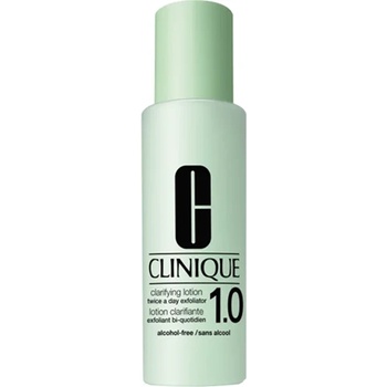 Clinique Clarifying Lotion 1 Twice A Day Exfoliator тоник за всички типове кожа на лицето за жени 400 мл
