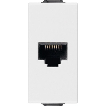 Vimar 09339.16 RJ45 Интернет розетка кат. 6A Netsafe FTP, Бял, 1M NEVE UP (09339.16)