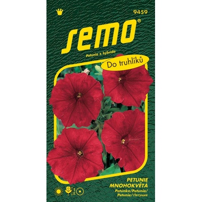 Petunie LÁSKA F1 červená SM