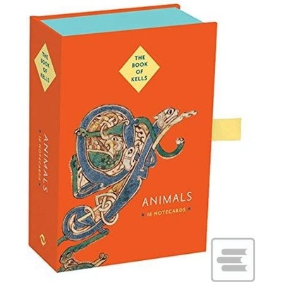 Book of Kells Animals: 16 Notecards