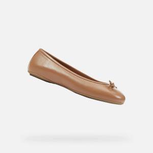 Geox Кафяви дамски балеринки Geox Palmaria Geox | Kafyav | ЖЕНИ | 36
