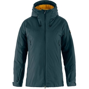 Fjällräven Дамско синтетично яке Fjällräven Women's Bergtagen 130 Insulation Jacket Synthetic jacket - Mountain Blue / Mustard Yellow - размер XL (104-6864-0216)