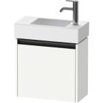 Duravit Ketho. 2 - Шкафче за умивалник 44x48x24 см, 1 врата, панти отляво, матово бяло K25072L18180000 (K25072L18180000)