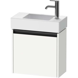 Duravit Ketho. 2 - Шкафче за умивалник 44x48x24 см, 1 врата, панти отляво, матово бяло K25072L18180000 (K25072L18180000)