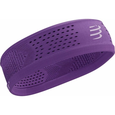 Compressport Thin headband On/Off fialová