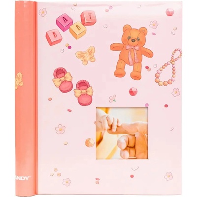 Fandy fotoalbum SAMOLEPÍCÍ 20 stran Fun růžové