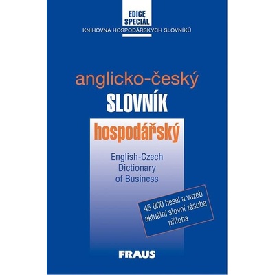 Straková, Marcela - Bürger, Josef - Hrdý, Milan A-Č slovník hospodářský
