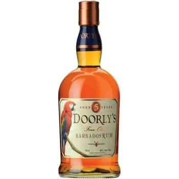 Doorly's 5y 40% 0,7 l (čistá fľaša)