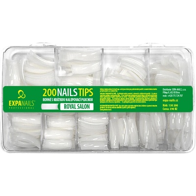 EXPA nails Tipy Royal SALON box 200 ks