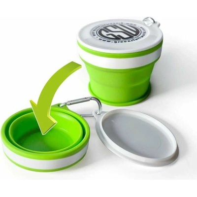 Green Stuff World Silicone collapsible cup 170ml / Silikónový skladací pohár 170 ml