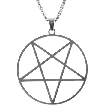 FALON Нашийник Pentagram - Silver - PSY1140