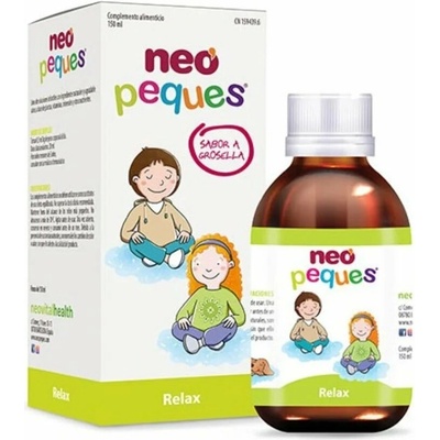 Neo Peques Relax Přírodní sirup pro děti s meduňkou mučenkou vitamínem B6 a hořčíkem 150 ml