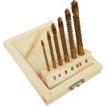 Silver Фрезови свредла 3-8 мм комплект 6 бр. 67313 (s10417)