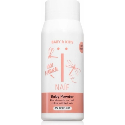 Naif Baby & Kids Baby Powder jemný púder na detskú pokožku 80 g