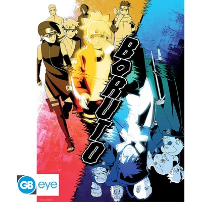 BORUTO - Poster Chibi 52x38 - Konoha vs. Kara*, GBYDCO076