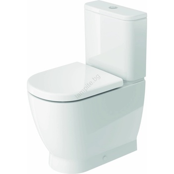 Duravit 20600900002 - Комбинирана тоалетна D-CODE керамика/бял гланц (DA0066)