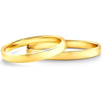 Image 1 of SAVICKI Сватбени халки: злато, плоски. 2 мм