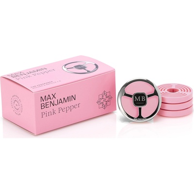 Max Benjamin Ароматизатор за кола Max Benjamin Pink Pepper с вложки 5 части (RB-CFGB05)
