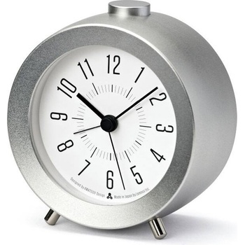 Lemnos Будилник Awa Jiji сребрист (awa13-04 sl)