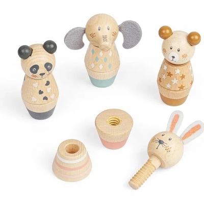 Bigjigs Toys skrutkovacie zvieratko Králik